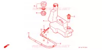 RESERVOIR D'HUILE pour Honda VISION MET IN 50 de 1993