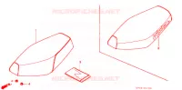 SELLE pour Honda VISION MET IN 50 de 1993