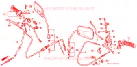 LEVIER DE GUIDON   CABLE   COMMODO pour Honda VISION MET IN 50 de 1994