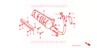 SILENCIEUX D'ECHAPPEMENT pour Honda SA 50 ELITE LX de 1988