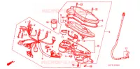 COMPTEUR pour Honda SA 50 ELITE LX de 1990