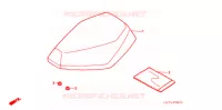 SELLE pour Honda SA 50 ELITE LX de 1990