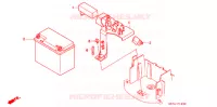 BATTERIE pour Honda SA 50 ELITE S de 1995
