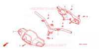 REVETEMENT DE GUIDON pour Honda SA 50 ELITE S de 1995