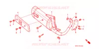 SILENCIEUX D'ECHAPPEMENT pour Honda SA 50 ELITE S de 1995