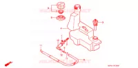 RESERVOIR D'HUILE pour Honda SA 50 ELITE S de 1996