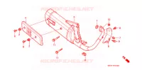 SILENCIEUX D'ECHAPPEMENT pour Honda SA 50 ELITE S de 1996