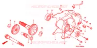 BOITE DE VITESSES pour Honda SA 50 ELITE S de 1999