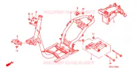 CADRE pour Honda SA 50 ELITE S de 1999