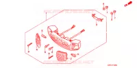CLIGNOTANT ARRIERE pour Honda SA 50 ELITE S de 1999