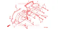 COUVERCLE GAUCHE pour Honda SA 50 ELITE S de 1999