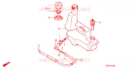 RESERVOIR D'HUILE pour Honda SA 50 ELITE S de 1999