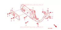 SILENCIEUX D'ECHAPPEMENT pour Honda SA 50 ELITE S de 1999