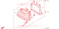 PHARE (1) pour Honda SA 50 ELITE SR de 1999