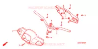 REVETEMENT DE GUIDON pour Honda SA 50 ELITE SR de 1999