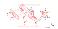 SILENCIEUX D'ECHAPPEMENT pour Honda SA 50 ELITE SR de 1999