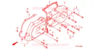 COUVERCLE GAUCHE pour Honda SA 50 ELITE SR de 2000