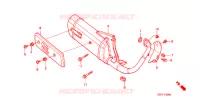 SILENCIEUX D'ECHAPPEMENT pour Honda SA 50 ELITE SR de 2000