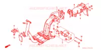 CADRE pour Honda SB 50 ELITE E de 1990