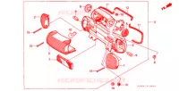 FEUX ARRIERE pour Honda SB 50 ELITE E de 1990
