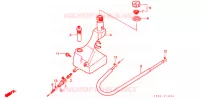 RESERVOIR D'HUILE pour Honda SB 50 ELITE E de 1990