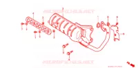 SILENCIEUX D'ECHAPPEMENT pour Honda SB 50 ELITE E de 1990