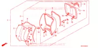 PROTEGE JAMBES pour Honda SCV 100 ACTIVA de 2002