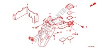 GARDE BOUE ARRIERE (SCV1109,B,D,E) pour Honda SCV 110 ACTIVA de 2010