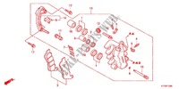 ETRIER DE FREIN AVANT pour Honda SH 125 TOP CASE de 2012
