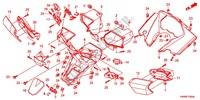 PROTEGE JAMBES pour Honda FAZE 250 TYPE S de 2011