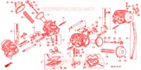 CARBURATEUR (PIECES CONSTITUTIVES) pour Honda ST 1100 ABS II de 2000