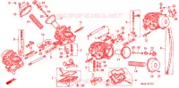 CARBURATEUR (PIECES CONSTITUTIVES) pour Honda ST 1100 de 2000