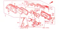 COMPTEUR (ST1100) pour Honda ST 1100 de 2000