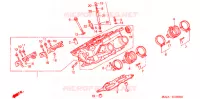 CULASSE CYLINDRE DROIT pour Honda ST 1100 de 2000