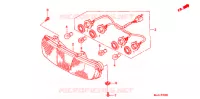 FEUX ARRIERE pour Honda ST 1100 de 2000