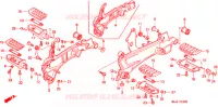 REPOSE PIED pour Honda ST 1100 de 2000