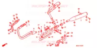 SILENCIEUX D'ECHAPPEMENT pour Honda ST 1100 de 2000