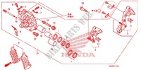 ETRIER DE FREIN AVANT DROIT ('08 '10) pour Honda ST 1300 ABS de 2009