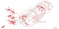 SELLE pour Honda ST 1300 ABS de 2012