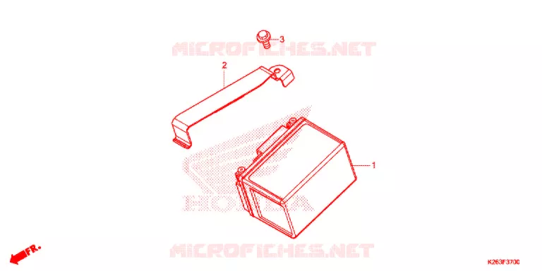 BATTERIE Honda MOTO 125 MSX 2016  MSX125F