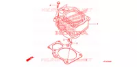 CYLINDRE pour Honda FOURTRAX 420 RANCHER 4X4 AT de 2010