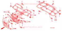SUPPORT pour Honda FOURTRAX 420 RANCHER 4X4 AT de 2010