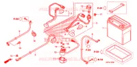 BATTERIE pour Honda FOURTRAX 420 RANCHER 4X4 AT de 2011