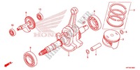 VILEBREQUIN   PISTON pour Honda FOURTRAX 420 RANCHER 4X4 AT de 2012