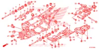 CADRE pour Honda FOURTRAX 420 RANCHER 4X4 AT CAMO de 2013