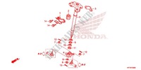 ARBRE DE DIRECTION (TRX420FA) pour Honda FOURTRAX 420 RANCHER 4X4 AT de 2013