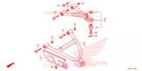 TRIANGLES AVANT pour Honda FOURTRAX 420 RANCHER 4X4 AT de 2013