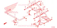 BRAS ARRIERE pour Honda FOURTRAX 420 RANCHER 4X4 AT de 2014