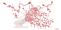 COUVERCLE DE CARTER MOTEUR pour Honda FOURTRAX 420 RANCHER 4X4 AT de 2014