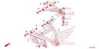 TRIANGLES AVANT pour Honda FOURTRAX 420 RANCHER 4X4 AT de 2014